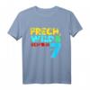 Kinder Frech Wild & schon 7, Geburtstag Junge 7 Jahre Weltraum T-Shirt – Perfektes Outfit & Geschenkidee für den siebten Kindergeburtstag im All