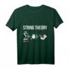 Stringtheorie Astrophysik Schrödingers Katzenphysik T-Shirt – Lustiges Wissenschafts-Design für Physik- und Astrophil-Fans