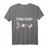 Stringtheorie Astrophysik Schrödingers Katzenphysik T-Shirt – Lustiges Wissenschafts-Design für Physik- und Astrophil-Fans