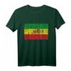 Old Äthiopien Flagge Löwe von Juda Rasta Reggae T-Shirt - Kulturelle Kleidung für Herren Damen Kinder Jugendliche