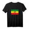 Altes Äthiopien Flagge Rastas Löwe Juda Rastafari Flaggen T-Shirt – Kulturelles Geschenk für Männer und Frauen, ideal zu Weihnachten