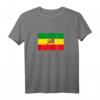 Altes Äthiopien Flagge Rastas Löwe Juda Rastafari Flaggen T-Shirt – Kulturelles Geschenk für Männer und Frauen, ideal zu Weihnachten