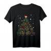 Fahrrad Weihnachtsbaum Lustig Biker Radfahrer Weihnachten T-Shirt – Perfektes Geschenk für Fahrradliebhaber und Biker zu Weihnachten