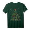 Fahrrad Weihnachtsbaum Lustig Biker Radfahrer Weihnachten T-Shirt – Perfektes Geschenk für Fahrradliebhaber und Biker zu Weihnachten