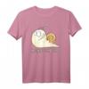 Coole Rennschnecke Lustiges Schnecke T-Shirt - Comic Style Funshirt für Kinder, Damen, Herren, Sportler & Tierliebhaber
