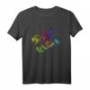 Buntes DJ Mischpult Techno Trance Musik T-Shirt – Lebendiges Design für Club, Festival & Elektronische Beats Fans