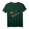 Buntes DJ Mischpult Techno Trance Musik T-Shirt – Lebendiges Design für Club, Festival & Elektronische Beats Fans