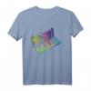 Buntes DJ Mischpult Techno Trance Musik T-Shirt – Lebendiges Design für Club, Festival & Elektronische Beats Fans