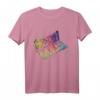 Buntes DJ Mischpult Techno Trance Musik T-Shirt – Lebendiges Design für Club, Festival & Elektronische Beats Fans