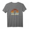 Retro Sunset Koala Bär Silhouette T-Shirt – Lässiges australisches Beuteltier im Vintage Sonnenuntergang Stil für Australien Fans