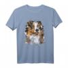 Aussie T-Shirt Australian Shepherd Hunde Shirt Geschenk für Hundeliebhaber – Perfekt für Frauchen, Herrchen, Züchter & Welpenwürfe