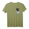 Dobie Dobermann Pinscher Pocket Liebhaber T-Shirt – Modisches Hundemotiv für Hundeliebhaber, Herrchen & Frauchen, perfekt als Geschenk für Hundeschule & Spaziergänge
