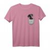 Dobie Dobermann Pinscher Pocket Liebhaber T-Shirt – Modisches Hundemotiv für Hundeliebhaber, Herrchen & Frauchen, perfekt als Geschenk für Hundeschule & Spaziergänge