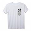 Border Collie in der Brust-Tasche - Hundebesitzer T-Shirt, perfektes Geschenk für Hundeliebhaber & Herrchen/Frauchen