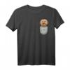 Yorkshire Terrier Brust-Tasche Pocket T-Shirt für Hundehalter – Perfektes Geschenk für Hundeliebhaber, Herrchen & Frauchen mit Hundemotiv