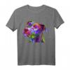 American Pitbull Terrier Pop Art Porträt T-Shirt für Hundebesitzer – Perfektes Geschenk für Hundeliebhaber, Herrchen & Frauchen