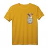 Jack Russell Terrier T-Shirt mit Brusttasche – Hundeliebhaber Geschenk für Herrchen, Frauchen & Hundeschule