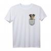 Australian Shepherd Brust-Tasche T-Shirt – Perfektes Geschenk für Hundebesitzer, Hundeliebhaber und Züchter