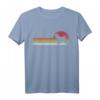 Sonnenuntergang Distressed Mops Carlin Carlino Hundehalter T-Shirt – Perfektes Geschenk für Hundeliebhaber, Herrchen & Züchter