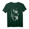 Porträt Deutscher Schäferhund - Hundebesitzer T-Shirt für Hundeliebhaber, Herrchen & Frauchen, perfekte Geschenkidee für Hundeschule & Spaziergänge