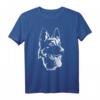 Porträt Deutscher Schäferhund - Hundebesitzer T-Shirt für Hundeliebhaber, Herrchen & Frauchen, perfekte Geschenkidee für Hundeschule & Spaziergänge