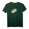 Englischer Windhund T-Shirt mit Blumen-Umriss – Perfektes Geschenk für Hundeliebhaber, Herrchen und Frauchen