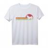 Sonnenuntergang Akita Distressed Hundemotiv T-Shirt – Perfekt für Hundeliebhaber, Züchter & Hundeschule, tolles Geschenk für Herrchen und Frauchen