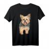 Aquarell Yorkshire Terrier T-Shirt für Hundebesitzer – Perfektes Geschenk für Hundeliebhaber, Herrchen & Frauchen, Züchter & Hundeschulbesuch