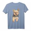 Aquarell Yorkshire Terrier T-Shirt für Hundebesitzer – Perfektes Geschenk für Hundeliebhaber, Herrchen & Frauchen, Züchter & Hundeschulbesuch