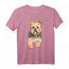 Aquarell Yorkshire Terrier T-Shirt für Hundebesitzer – Perfektes Geschenk für Hundeliebhaber, Herrchen & Frauchen, Züchter & Hundeschulbesuch
