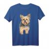 Aquarell Yorkshire Terrier T-Shirt für Hundebesitzer – Perfektes Geschenk für Hundeliebhaber, Herrchen & Frauchen, Züchter & Hundeschulbesuch