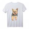Aquarell Yorkshire Terrier T-Shirt für Hundebesitzer – Perfektes Geschenk für Hundeliebhaber, Herrchen & Frauchen, Züchter & Hundeschulbesuch