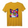 Buntes Pop Art Chihuahua Hundemotiv T-Shirt – Perfektes Geschenk für Hundebesitzer, Hundeliebhaber & Züchter