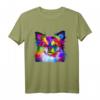 Buntes Pop Art Chihuahua Hundemotiv T-Shirt – Perfektes Geschenk für Hundebesitzer, Hundeliebhaber & Züchter