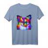 Buntes Pop Art Chihuahua Hundemotiv T-Shirt – Perfektes Geschenk für Hundebesitzer, Hundeliebhaber & Züchter