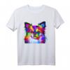 Buntes Pop Art Chihuahua Hundemotiv T-Shirt – Perfektes Geschenk für Hundebesitzer, Hundeliebhaber & Züchter