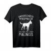Malinois Hund Schäferhund Polizeihund T-Shirt – Lustiges Hundeliebe Motiv für Hundemamas & Papas, Gassi & Hundesport