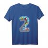 Kinder Geburtstagsshirt 2 Jahre mit Auto & Fahrzeugmotiven – Geburtstagsoutfit für Jungen, Bagger, Polizei, Feuerwehr & Traktor
