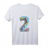 Kinder Geburtstagsshirt 2 Jahre mit Auto & Fahrzeugmotiven – Geburtstagsoutfit für Jungen, Bagger, Polizei, Feuerwehr & Traktor