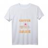 Damen T-Shirt 'Ich will nur Kaffee trinken und Dinge backen' mit Katzen – Perfekt für Bäckerinnen, Kaffeeliebhaberinnen und Katzenfans