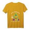 Lustiges Damen T-Shirt mit Vogel und Kaffee - Perfekt für Langschläfer, Morgenmuffel und Schlafmützen, ideal als Geschenk zu Weihnachten oder Geburtstag