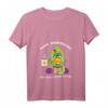 Lustiges Damen T-Shirt mit Vogel und Kaffee - Perfekt für Langschläfer, Morgenmuffel und Schlafmützen, ideal als Geschenk zu Weihnachten oder Geburtstag