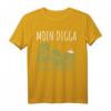 Moin Cooler Spruch T-Shirt mit Hafen, Anker, Meer & Segeln – Perfektes Geschenk für Norddeutschland Fans, Touristen & Segler