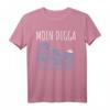 Moin Cooler Spruch T-Shirt mit Hafen, Anker, Meer & Segeln – Perfektes Geschenk für Norddeutschland Fans, Touristen & Segler