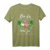 Lustiges Flamingo T-Shirt mit Spruch - 'Bin da kann losgehen und ja es eskaliert eh' für Mädelsabend, Junggesellinnenabschied & Party-Geschenke