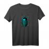 Skarabäus Käfer T-Shirt mit blaugrünem Insektenmuster – Perfektes Geschenk für Entomologen, Käfersammler und Insektenliebhaber