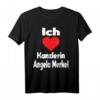 Ich liebe Kanzlerin T-Shirt zum HapFrog – Unterstützen Sie Angela Merkel mit diesem Deutschlandliebe Shirt als Geschenk für Familie und Freunde