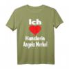 Ich liebe Kanzlerin T-Shirt zum HapFrog – Unterstützen Sie Angela Merkel mit diesem Deutschlandliebe Shirt als Geschenk für Familie und Freunde