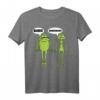 Lustiges Quark Magerquark Frosch T-Shirt zum HapFrog - Klassisch geschnitten, doppelt genähter Saum