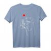 Labrador Retriever Liebe T-Shirt – Lustiges Hunde Motiv für Hundehalter, Familien & Hundeliebhaber, perfekt als Geschenk für Geburtstag, Weihnachten & Muttertag
